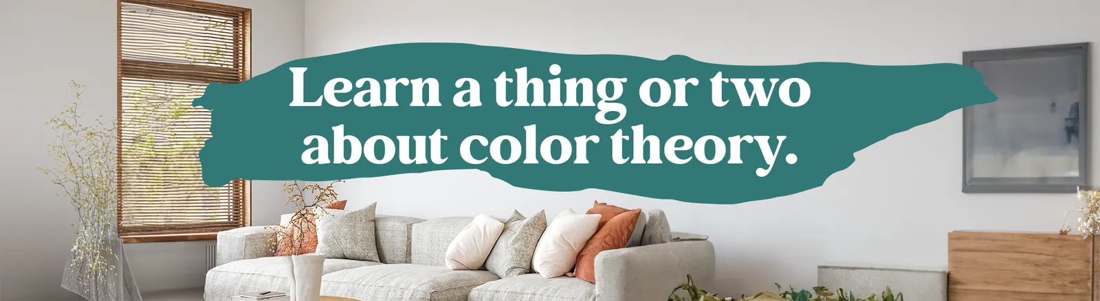 Aprenda un poco sobre teoría del color.