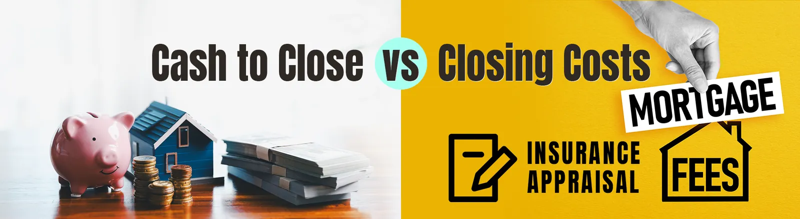 Efectivo para el cierre vs. costos de cierre